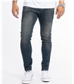 Rock Creek Herren Jeans Slim Fit Dunkelblau RC-2116
