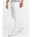 Rock Creek Herren Jeans Hose Slim Fit Weiß RC-2155