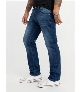 Rock Creek Herren Jeans Comfort Fit Blau RC-3120