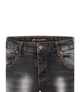 Rock Creek Herren Jeans Regular Fit Dunkelgrau RC-2404