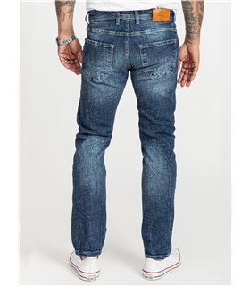 Rock Creek Herren Jeans Regular Fit Blau RC-2408