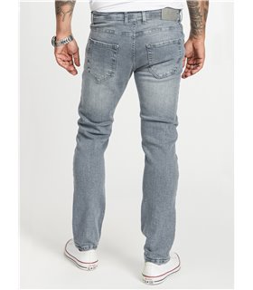 Rock Creek Herren Jeans Regular Fit Hellgrau RC-2412
